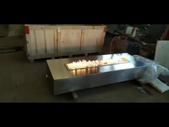 Wielofunkcyjny odkryty prostokątny stół ze stali nierdzewnej 304 na podwórko