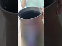 Okrągły Stół Szkło Sztukę Rotacyjny Kominek